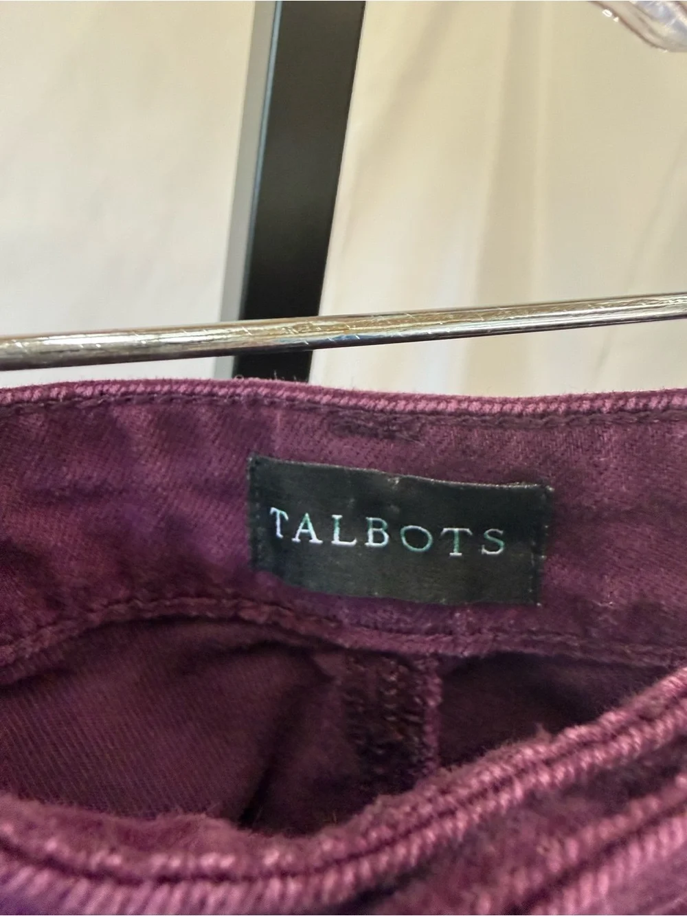 Talbots Purple Jeans women’s 10 Slim ankle classic spring